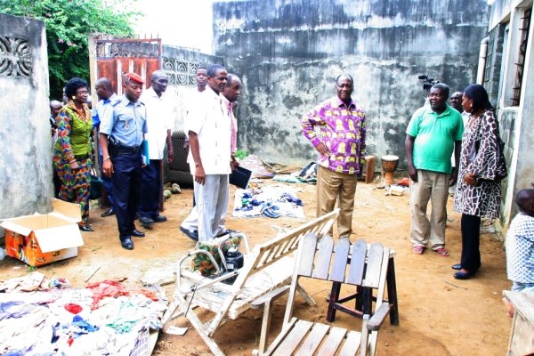 ADO aux côtés des sinistrés